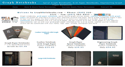 Desktop Screenshot of graphnotebooks.com